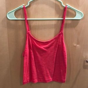 Hot Pink Crop Top